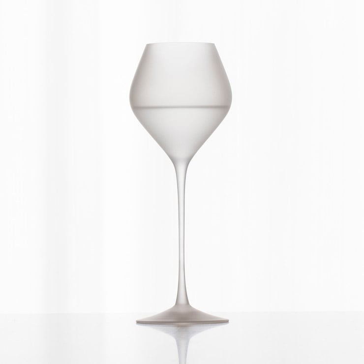 生涯を添い遂げるグラス SAKEグラス KARAKUCHI フロスト 白 日本酒グラス 辛口 純米酒 シャンパングラス image number 2