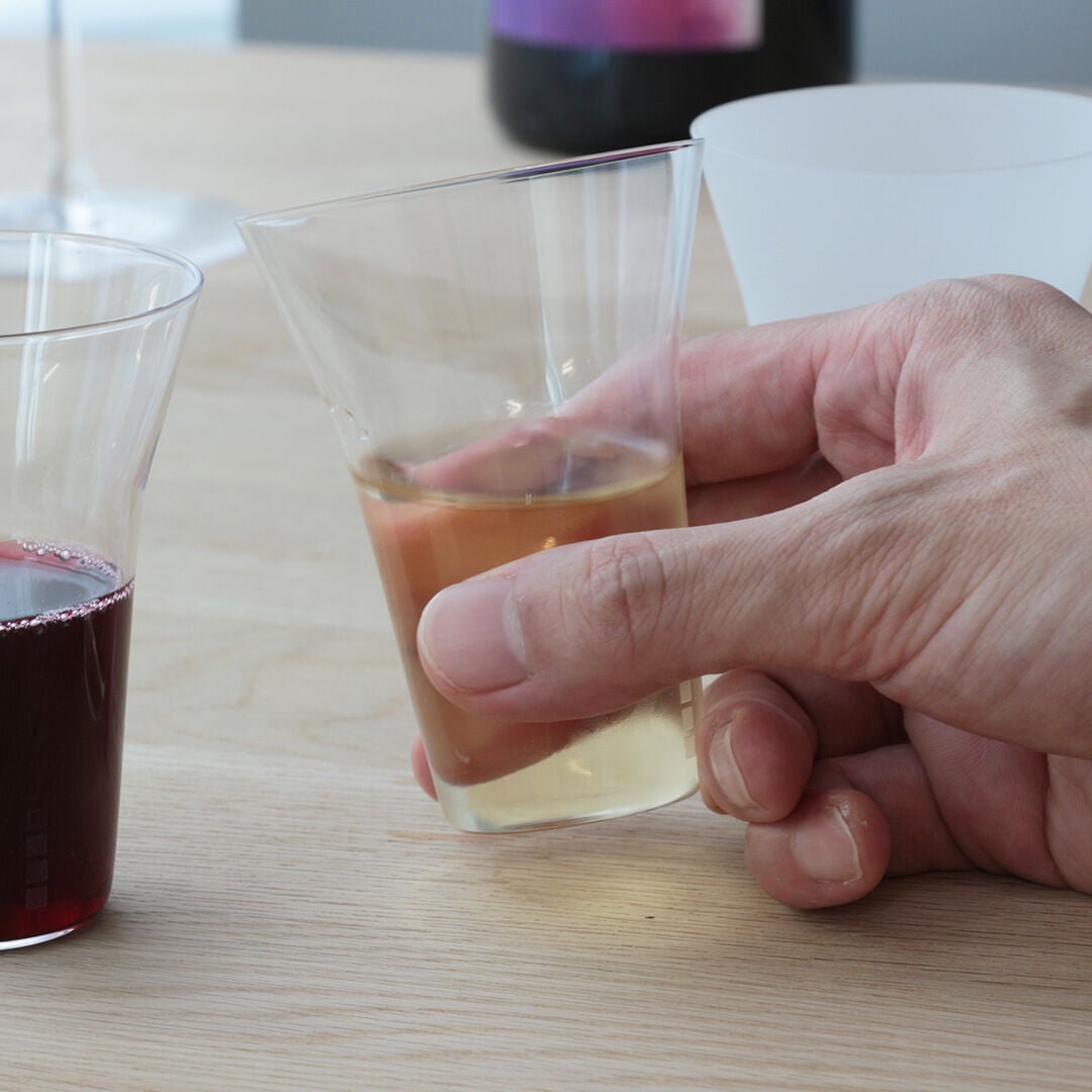 生涯を添い遂げるグラス WINEタンブラー うす吹き トランスペアレント（透明） 杉箱入り
