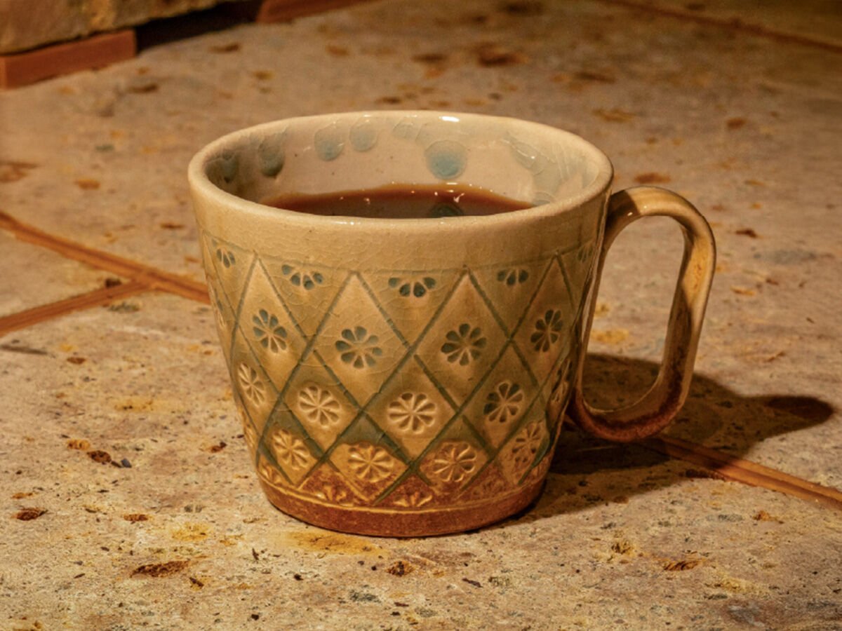 生涯を添い遂げるマグ 伊賀焼 香山窯 ビードロ