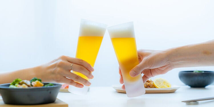 生涯を添い遂げるグラス ビア フロスト 杉箱入り