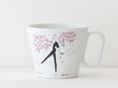 生涯を添い遂げるマグ All in Bloom Laura Denton