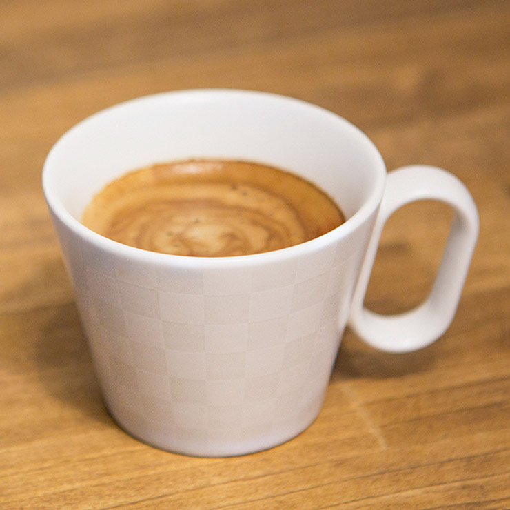 生涯を添い遂げるマグ 有田焼 レギュラー 市松 ホワイトマット マグカップ コーヒーカップ 磁器 日本製 佐賀 image number 3