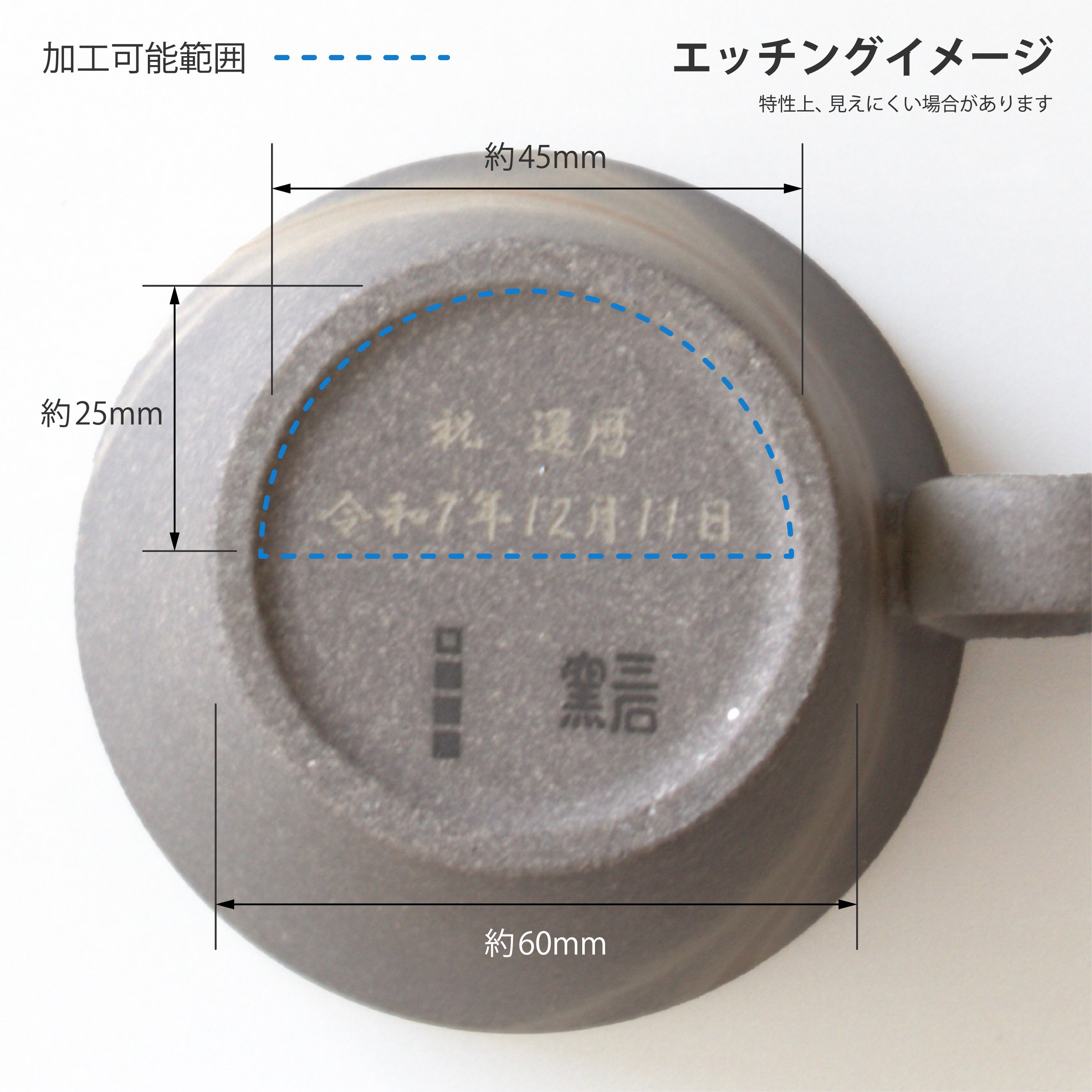 生涯を添い遂げるマグ 再生備前 三石窯 緋襷 ブラック 杉箱入り ブラック large image number 8