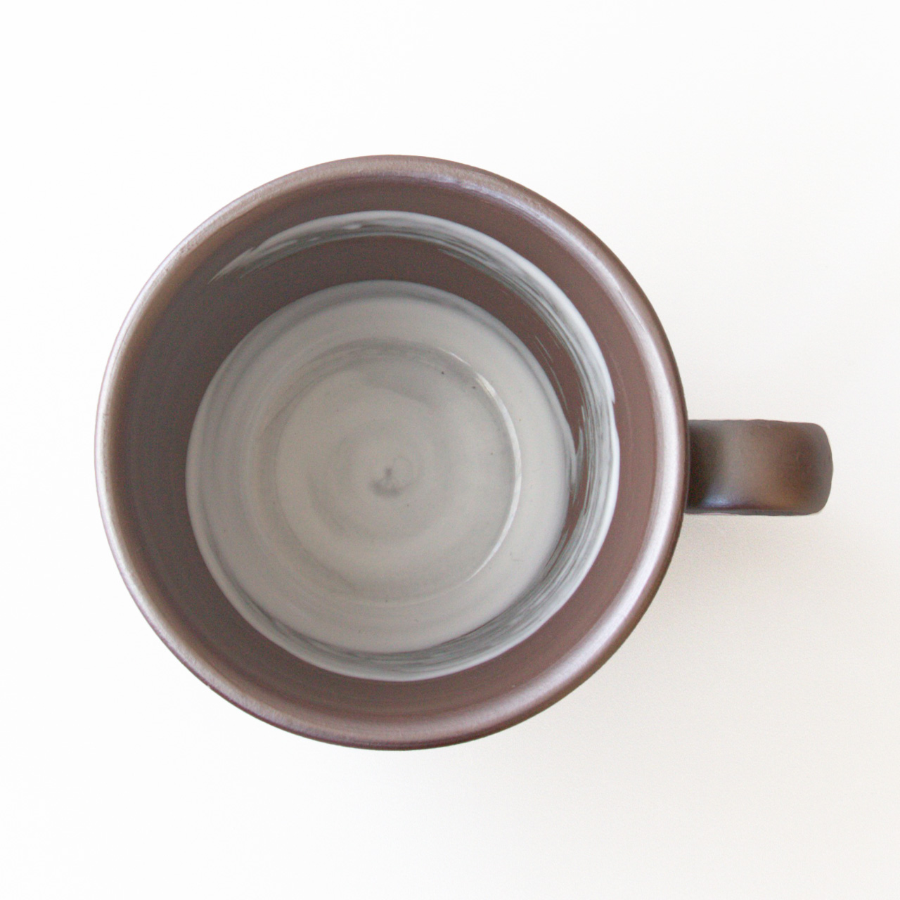 生涯を添い遂げるマグ 萬古焼 醉月陶苑 中白 杉箱入り 中白 large image number 5