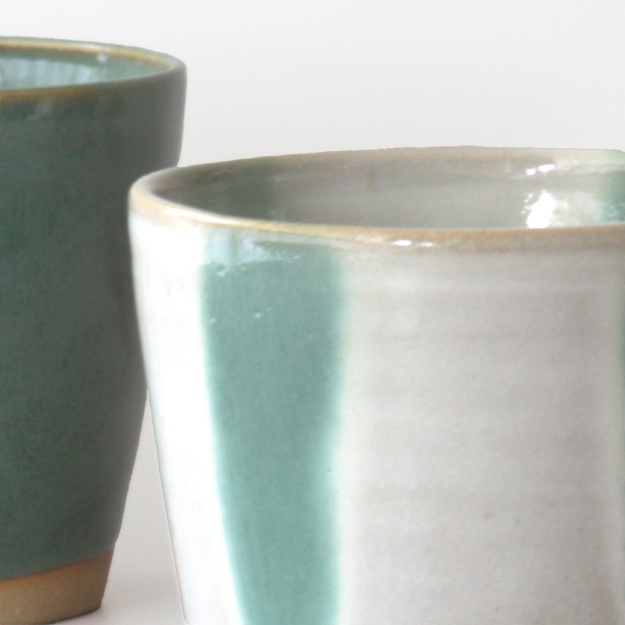 生涯を添い遂げるマグ 越中三助焼 ペアセット 緑釉・緑釉流し ギフトボックス入り ペアセット 緑釉・緑釉流し large image number 11