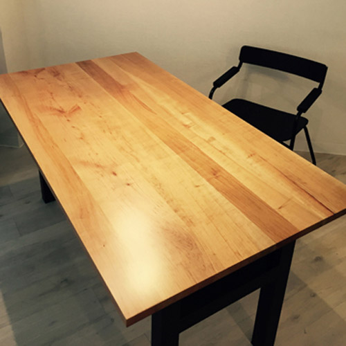 ［福島］ふるさとの木で生まれる家具 テーブル ヤマザクラ（1500サイズ）  large image number 1