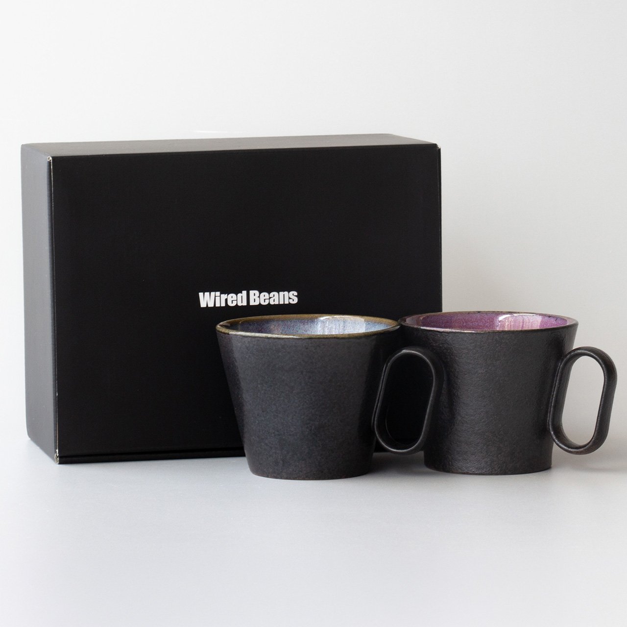 【公式オンラインストア限定】生涯を添い遂げるマグ 越前焼 竜仙窯 ペアセット 均窯釉 ブルー・パープル ギフトボックス入り ペアセット 均窯釉 ブルー・パープル large image number 2