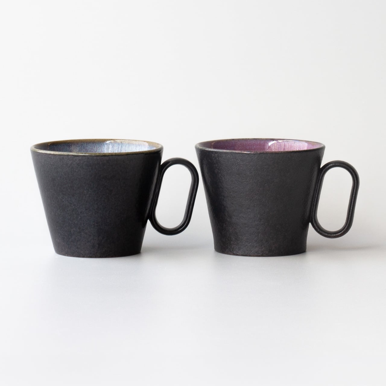 【公式オンラインストア限定】生涯を添い遂げるマグ 越前焼 竜仙窯 ペアセット 均窯釉 ブルー・パープル ギフトボックス入り ペアセット 均窯釉 ブルー・パープル large image number 1