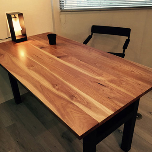［福島］ふるさとの木で生まれる家具 テーブル オニグルミ（1500サイズ）  large image number 1