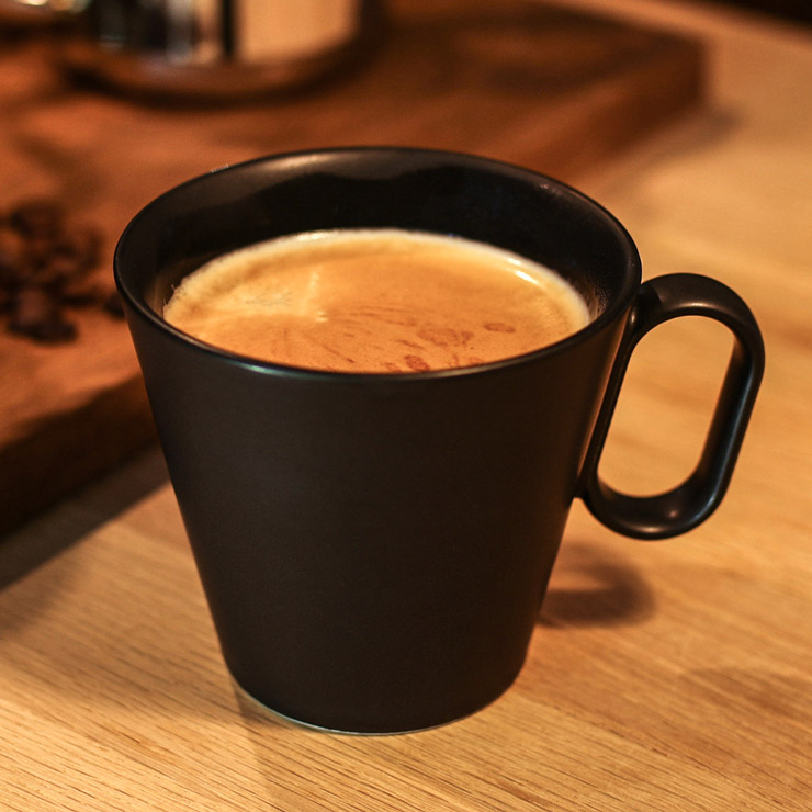 生涯を添い遂げるマグ 有田焼 ラージ ブラックマット マグカップ コーヒーカップ 磁器 日本製 佐賀 image number 4