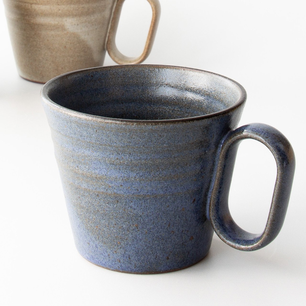 【杉箱入り】生涯を添い遂げるマグ 内原野焼 陽和工房 群青 群青 large image number 3