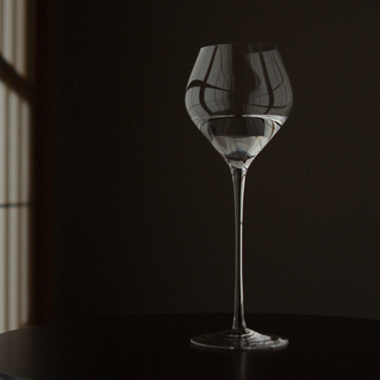 生涯を添い遂げるグラス SAKEグラス KARAKUCHI トランスペアレント 透明 日本酒グラス 辛口 純米酒 シャンパングラス image number 4