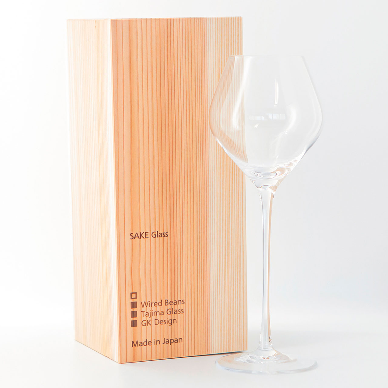 生涯を添い遂げるグラス SAKEグラス KARAKUCHI トランスペアレント 透明 日本酒グラス 辛口 純米酒 シャンパングラス image number 0