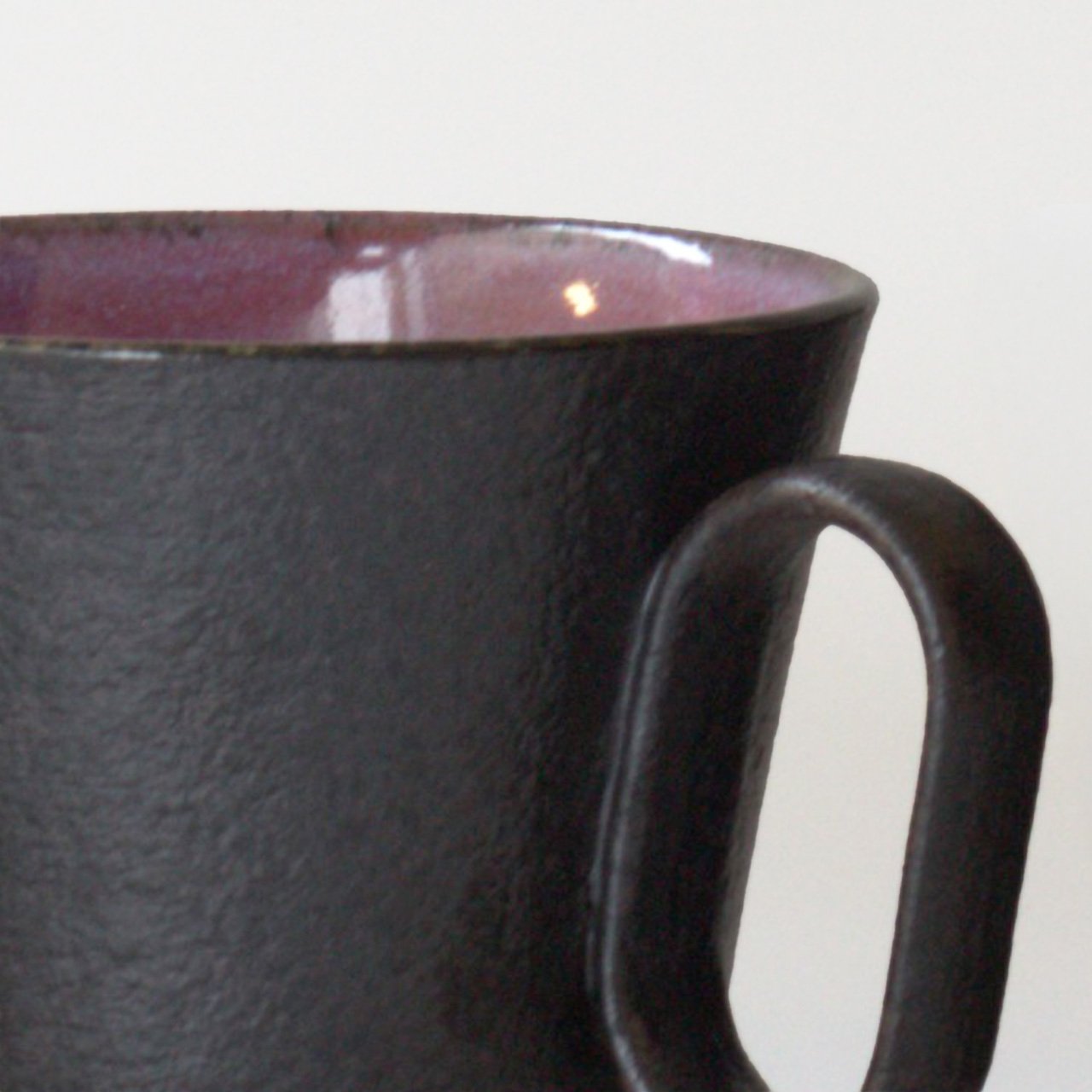 生涯を添い遂げるマグ 越前焼 竜仙窯 均窯釉 杉箱入り 均窯釉 large image number 4