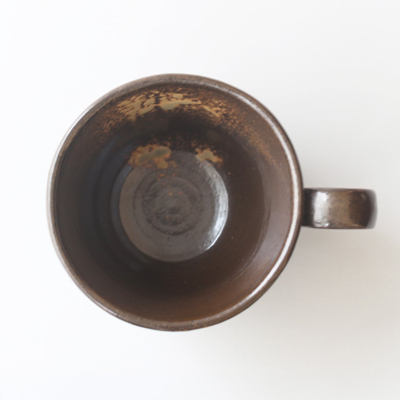 生涯を添い遂げるマグ 大谷焼 梅里窯 灰茶 杉箱入り 灰茶 large image number 5