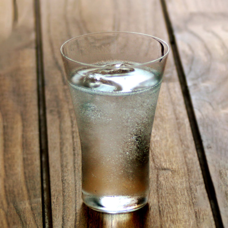 生涯を添い遂げるグラス SAKEタンブラー うす吹き トランスペアレント 透明 日本酒グラス ショットグラス image number 2