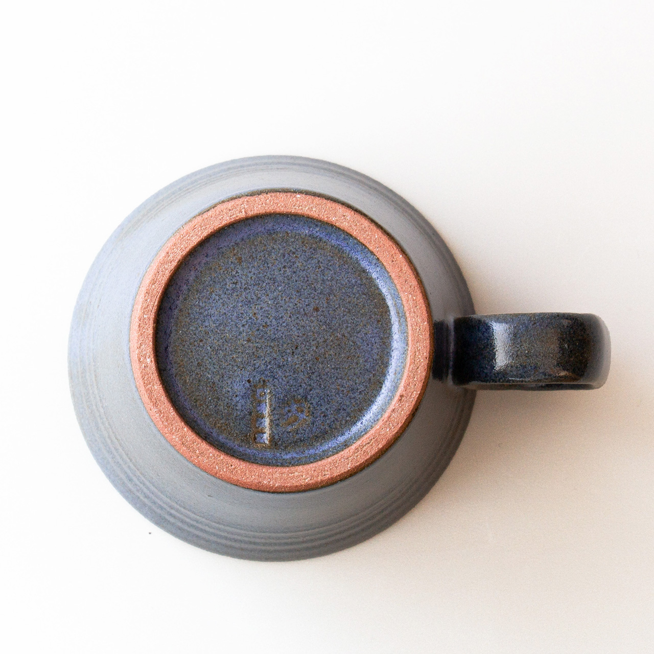 生涯を添い遂げるマグ 内原野焼 陽和工房 ペアセット 卯の花・群青 ギフトボックス入り 卯の花・群青 large image number 10