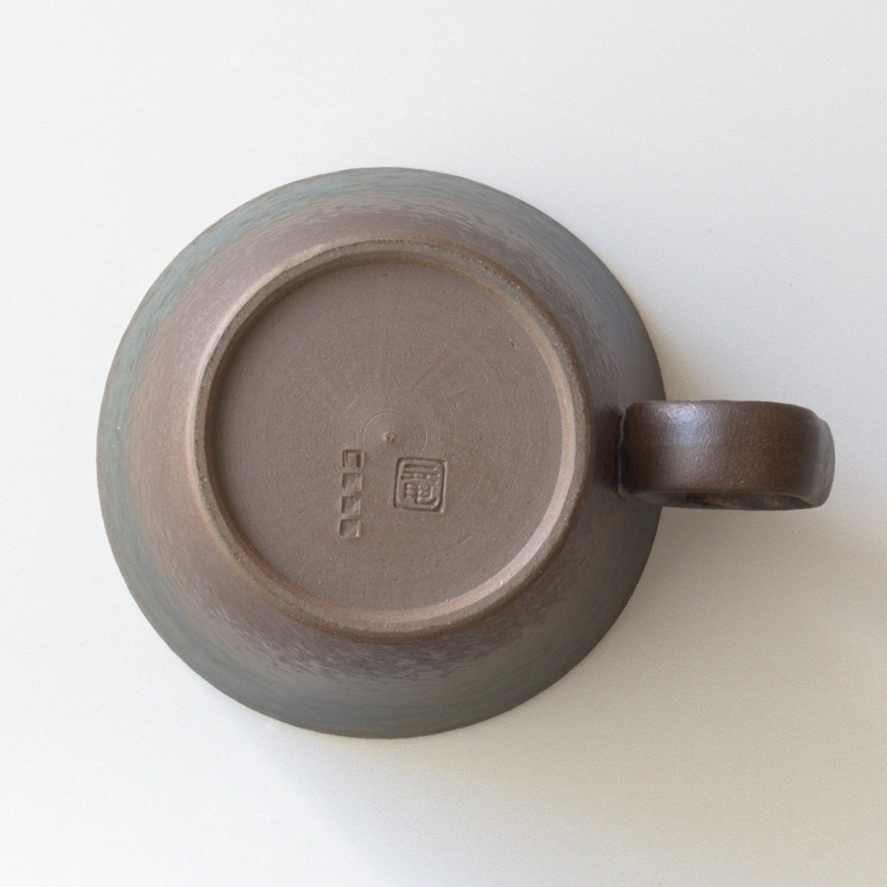 生涯を添い遂げるマグ 越前焼 竜仙窯 土灰釉 杉箱入り 土灰釉 large image number 6