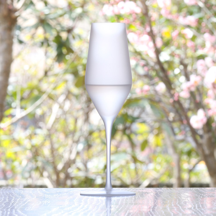 生涯を添い遂げるグラス SAKEグラス UMAKUCHI フロスト 白 日本酒グラス 旨口 古酒 熟成酒 シャンパングラス image number 3