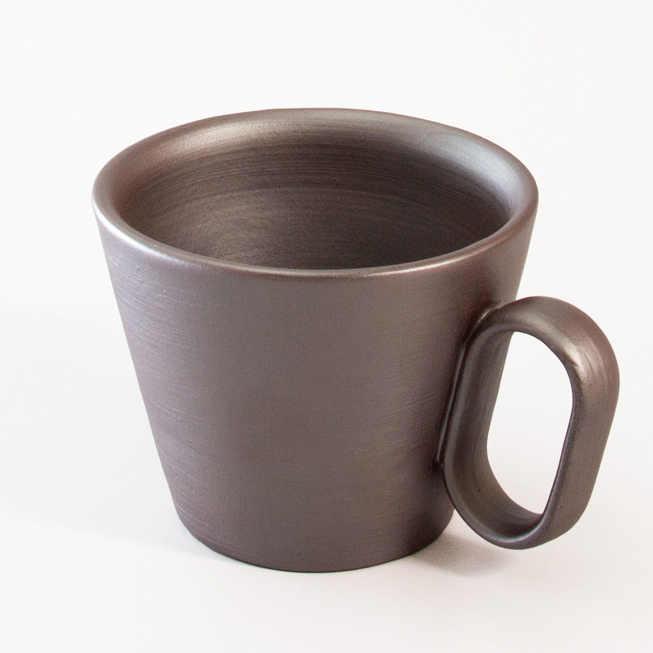 生涯を添い遂げるマグ 萬古焼 醉月陶苑 杉箱入り 無地 large image number 3