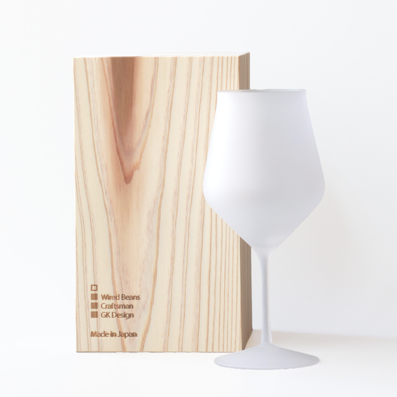 生涯を添い遂げるグラス ワイングラス ボルドー k フロスト 杉箱入り