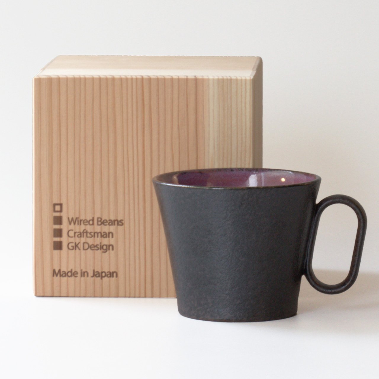 生涯を添い遂げるマグ 越前焼 竜仙窯 均窯釉 杉箱入り 均窯釉 large image number 1