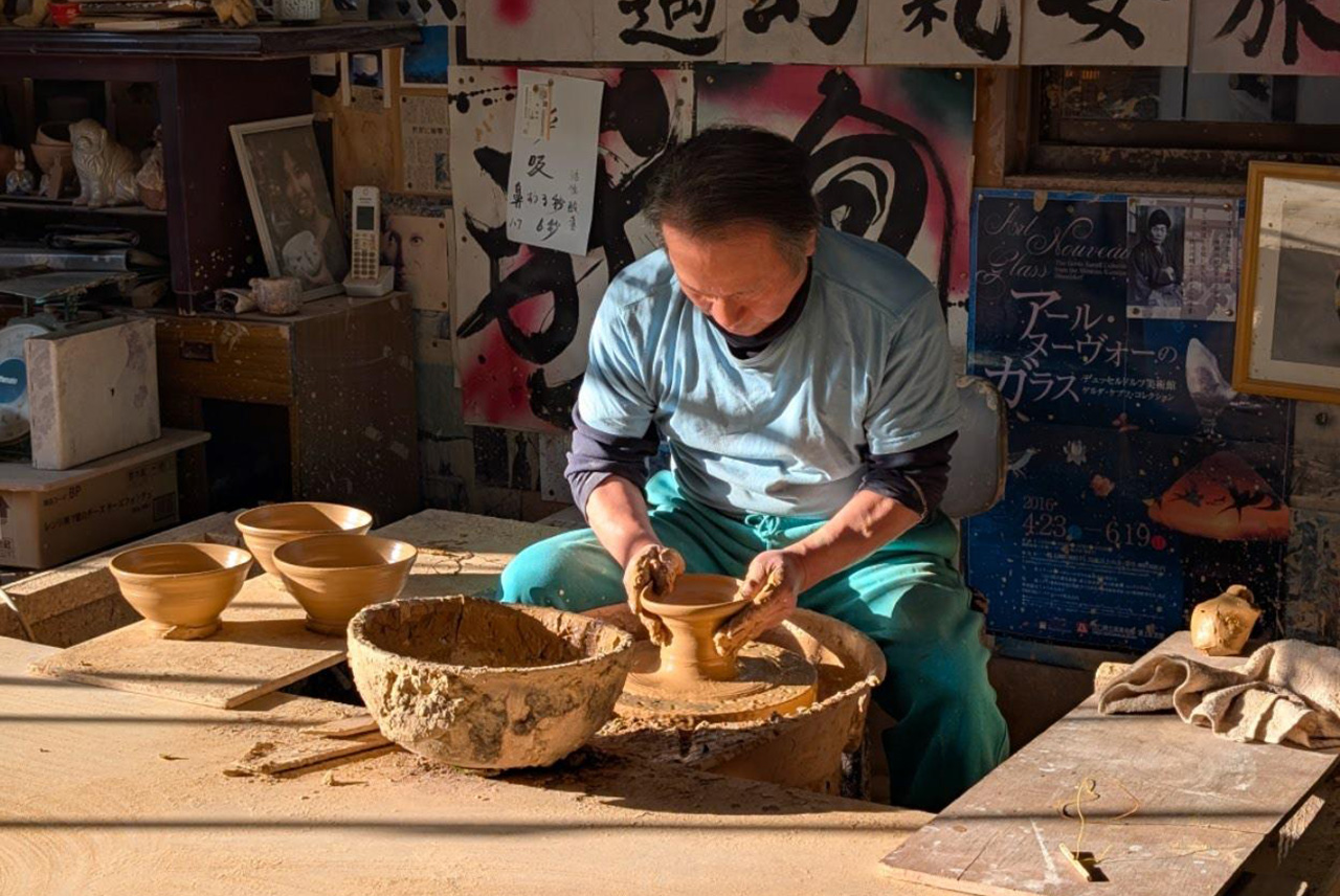 Wired Beans ワイヤードビーンズ 生涯を添い遂げるマグ 萩焼 職人 光彩庵