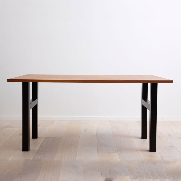 ［岩手］ふるさとの木で生まれる家具 テーブル 赤松 チーク（1200サイズ）  large image number 0