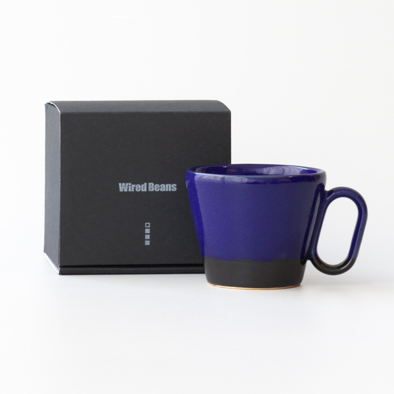 生涯を添い遂げるマグ 薩摩焼 帖佐窯 瑠璃釉 黒薩摩 瑠璃釉 large image number 1