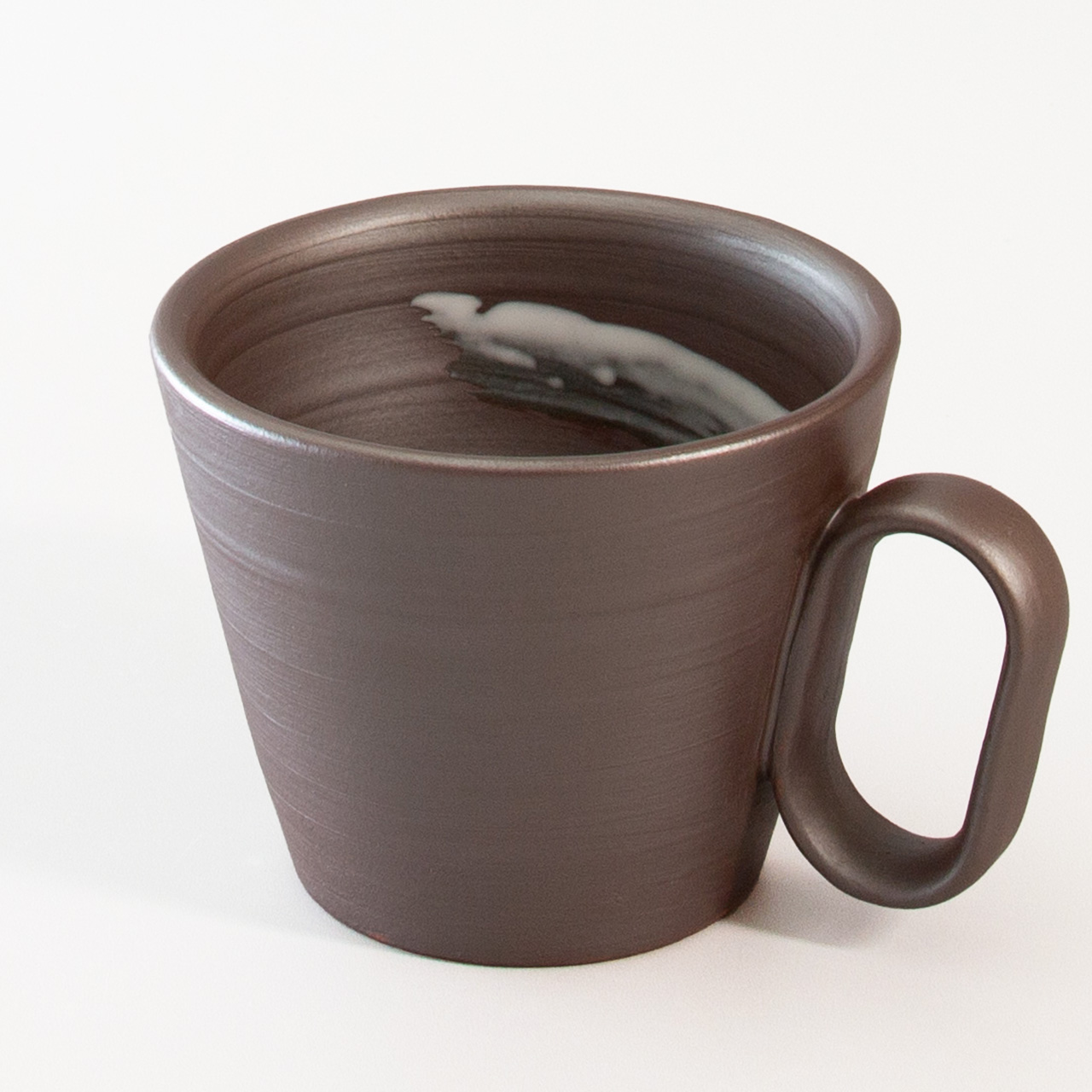 生涯を添い遂げるマグ 萬古焼 醉月陶苑 中白 杉箱入り 中白 large image number 3