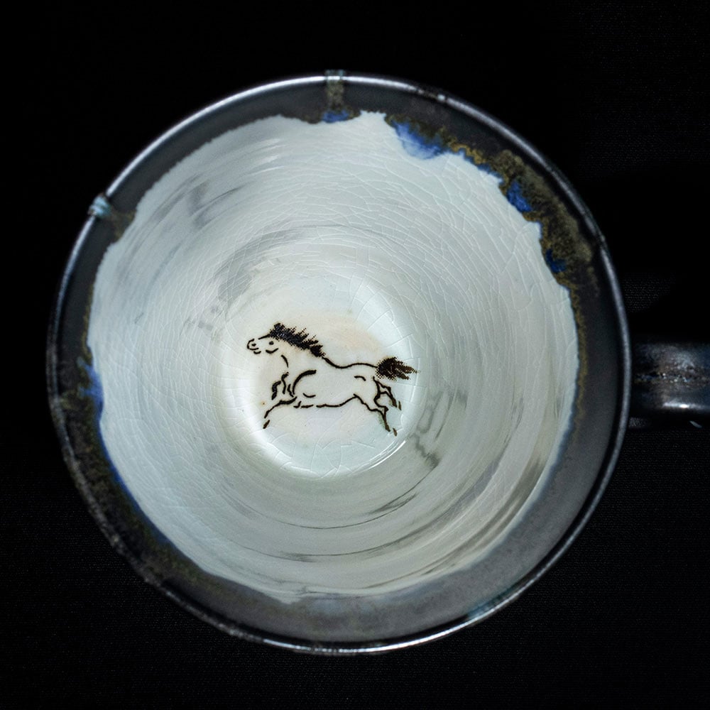 生涯を添い遂げるマグ 大堀相馬焼 マグカップ コーヒーカップ 陶器 陶磁器 日本製 福島 image number 3