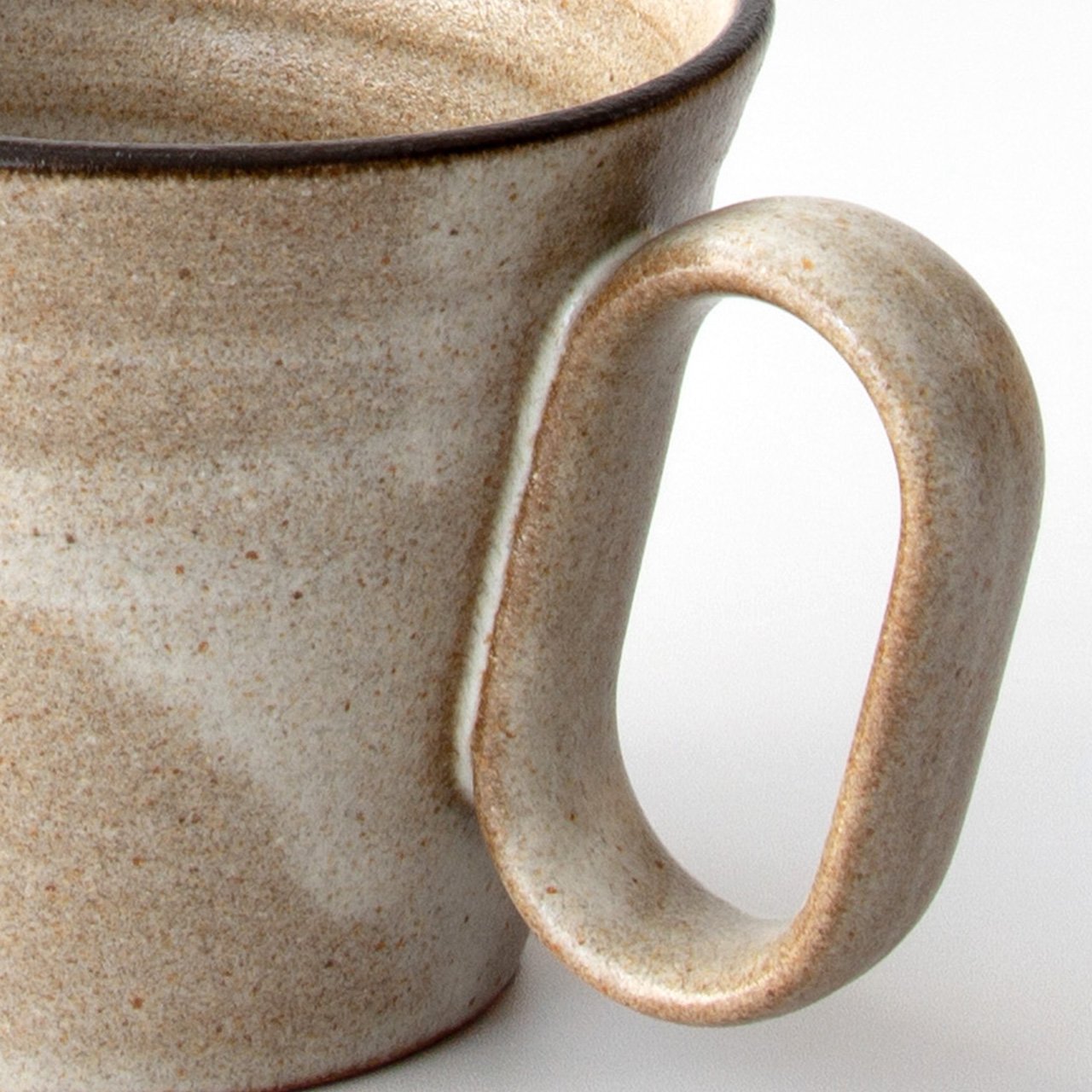 【杉箱入り】生涯を添い遂げるマグ 内原野焼 陽和工房 白茶 白茶 large image number 4